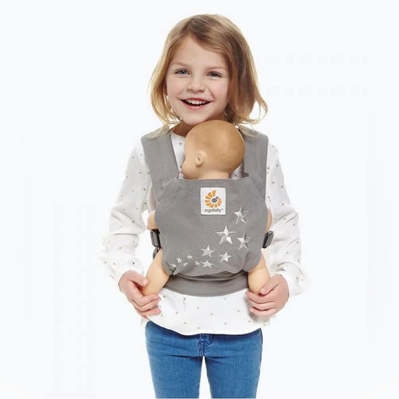 Ergobaby Other - Ergo Baby galaxy grey doll carrier